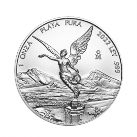 1 oz (31.10 g) sidabrinė moneta Laisvės angelas, Meksika 2022