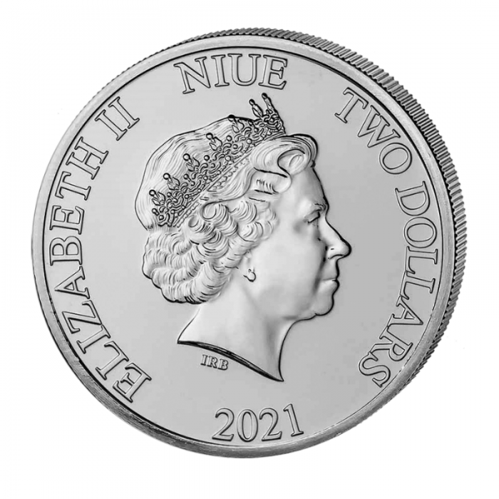 1 oz silver coin Lion the King, Niue 2021
