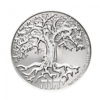 1 oz sidabrinė moneta Gyvenimo Medis, Niuje 2022
