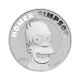 1 oz (31.10 g) silver coin The Simpsons, Homer Simpson, Tuvalu 2022