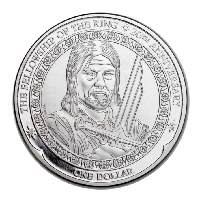 1 oz (31.10 g) silver coin Bohimir, The Lord of the rings, New Zealand 2021