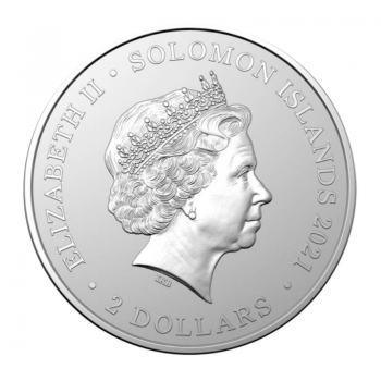 1 oz sidabrinė moneta Ching Shih (Pirate Queens), Saliamono Salos 2021