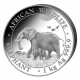 1 kilo silver coin Elephant, Somalia 2022