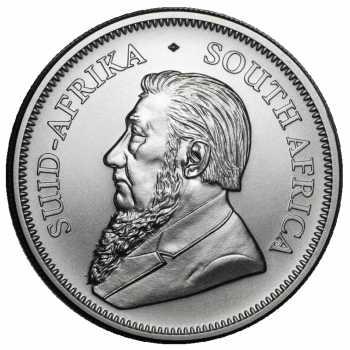 1 oz (31.10 g) sidabrinė moneta Krugerrand, Pietų Afrikos Respublika 2021