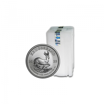 1 oz sidabrinių monetų Krugerrand, Pietų Afrikos Respublika 2023 (Tūba)
