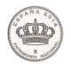 5 eur silver coin Royal palace of Riofrio, Spain 2014