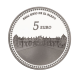 5 eurų sidabrinė moneta El Pardo karališkieji rūmai, Ispanija 2014