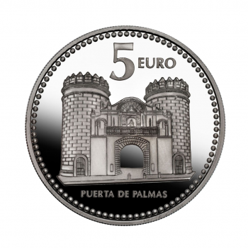 5 eurų sidabrinė moneta Badachosas, Ispanija 2011