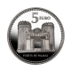 5 eur silver coin Badajoz, Spain 2011