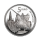 5 eur silver coin Burgos, Spain 2011