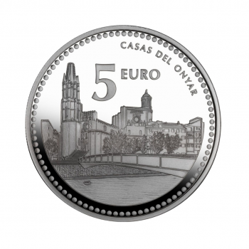 5 eurų sidabrinė moneta Cherona, Ispanija 2011