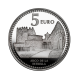 5 eurų sidabrinė moneta Kaseresas, Ispanija 2011