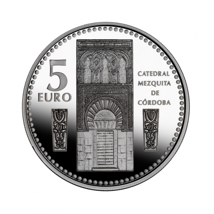 5 eur silver coin Cordoba, Spain 2011