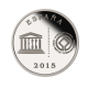 5 eur silver coin Cuenca, Spain 2015