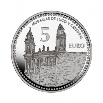 5 eurų sidabrinė moneta Lugas, Ispanija 2011