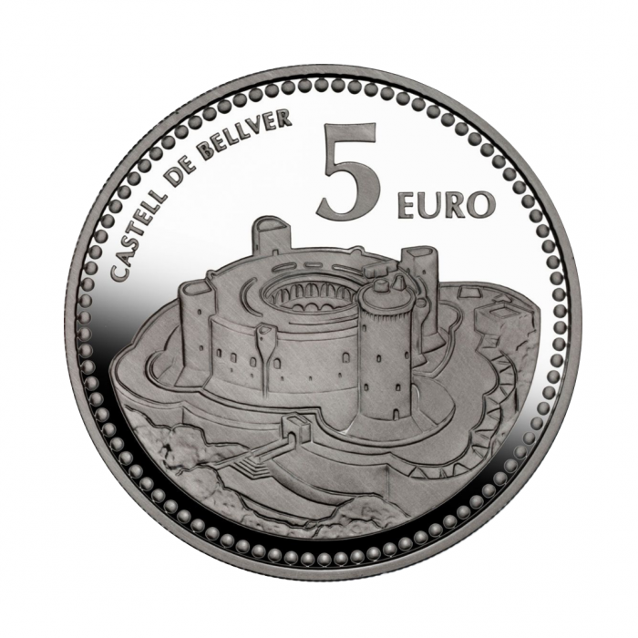 5 eur silver coin Palma, Spain 2011