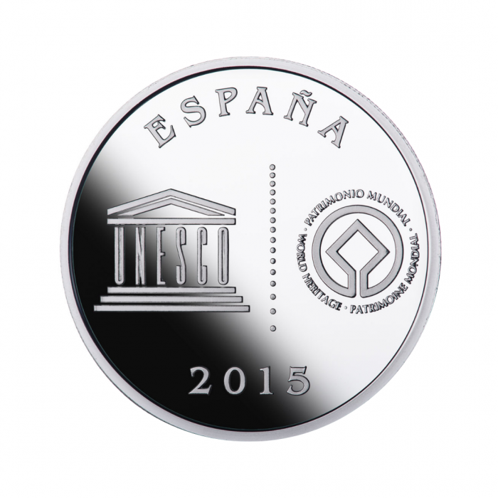 5 eur silver coin Ubeda, Spain 2015