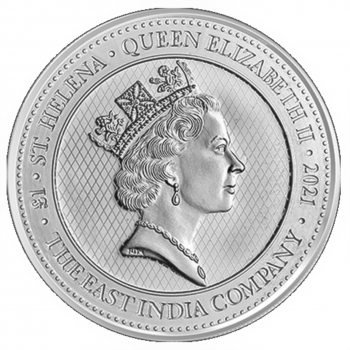 1 oz sidabrinė moneta Napoleon Angel, Šv. Elenos sala 2021