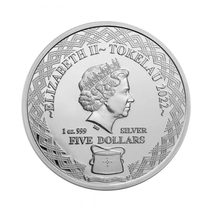 1 oz (31.10 g) silver coin Lionfish, Tokelau 2022