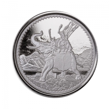 1 oz (31.10 g) sidabrinė moneta War Elephant, Gibraltar 2022
