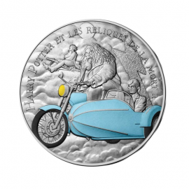 10 Eur silver coin Harry Potter Reliques de la Mort I 14/18, France 2021