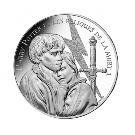 10 Eur silver coin Harry Potter Reliques de la Mort I 15/18, France 2021