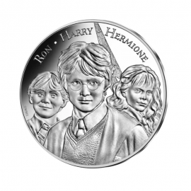 10 Eur silver coin Harry Potter  09/18, France 2021 || HARRY-RON-HERMIONE