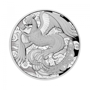 1 oz sidabrinė moneta Feniksas, Australija 2022