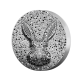 50 dollars (1 kg) silver coin The black water rabbit, Niue 2023
