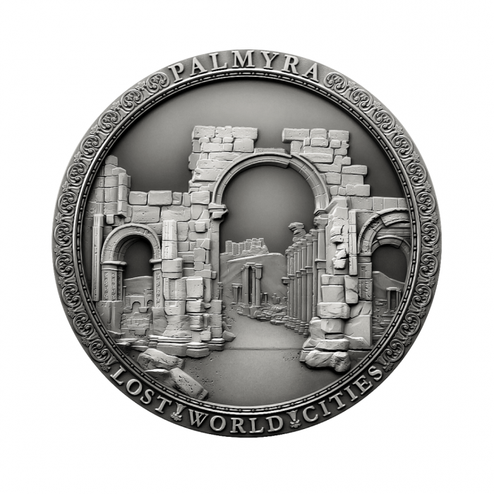 2 dollars (62.20 g) silver coin The Last Look on Palmyra, Niue 2021