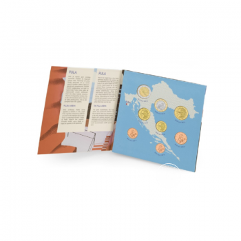 3.88 Eur coffret  Pula, Croatie 2024