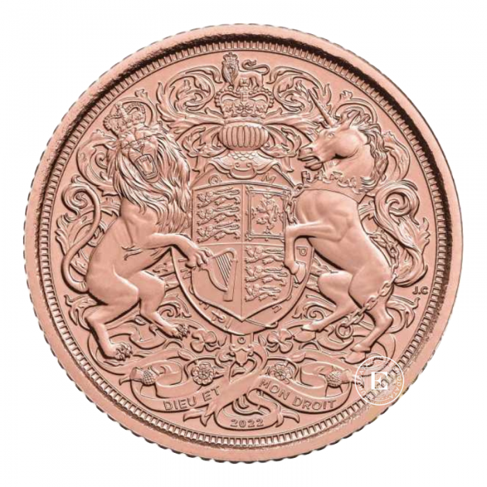 3.66 g Half Sovereign Charles III, Great Britain 2022