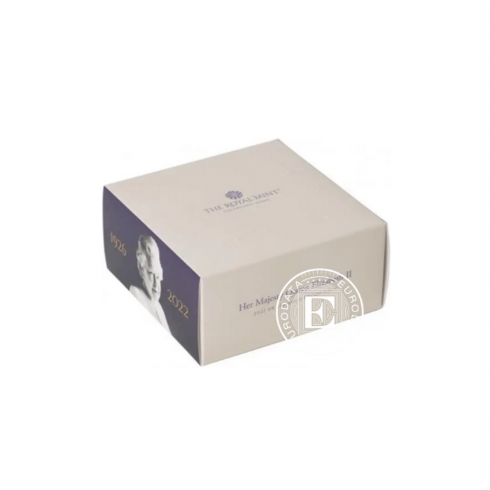 15.50 g złota PROOF moneta Queen Elizabeth II, Wielka Brytania, 2022 (z certyfikatem)