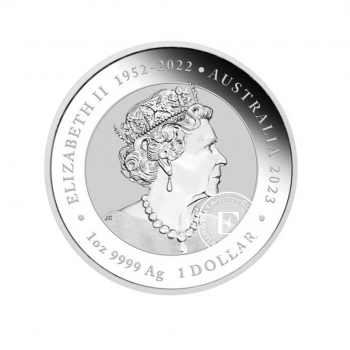 1 oz (31.10 g) Silbermünze Quokka, Australien 2023