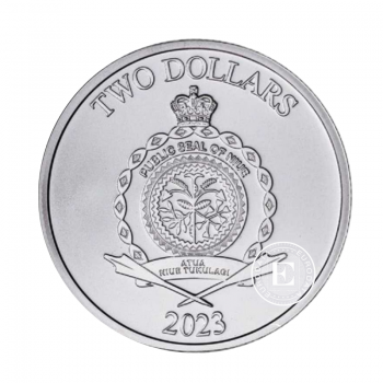 1 oz (31.10 g) Silbermünze Truth Coin Series, Ram of Calvary, Niue 2023