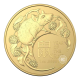 1 oz (31.10 g) auksinė moneta -  Žiurkės metai - (LUNAR RAM), Australija 2020