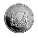 1 oz (31.10 g) sidabrinė moneta Raudonoji panda, Čadas  2024