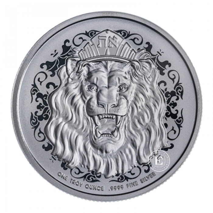 1 oz (31.10 g) silbermünze Roaring Lion, Niue 2024