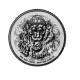 1 oz (31.10 g) pièce de platine Lion rugissant, Niue 2023 (avec certificate)