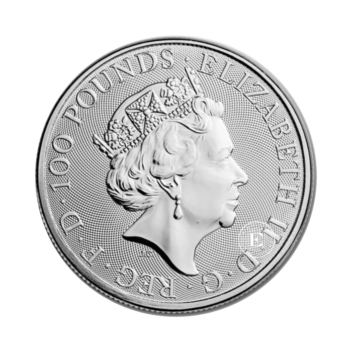 1 oz (31.10 g) Platinmünze Myths and Legends - Robin Hood, Großbritannien 2023    