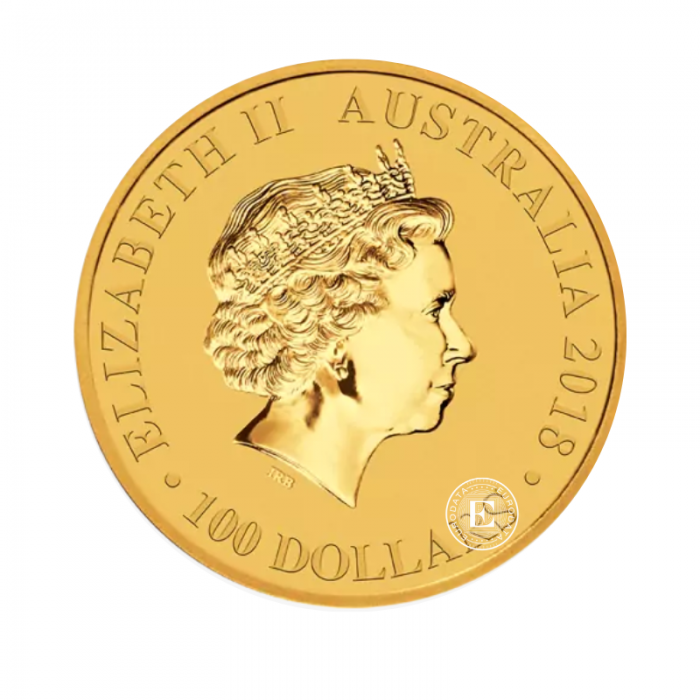 1 oz (31.10 g) gold coin Birds of Paradise - Victoria Bird of Paradise, Australia 2018