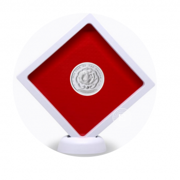 1 oz (31.10 g) sidabrinė moneta Drakono metai, Butano karalystė 2024