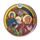 1 oz (31.10 g) médaille coloree d'argent (ronde) The Bethlehem Nativity, USA 2024