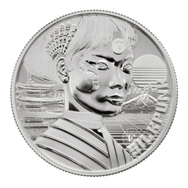 1 oz (31.10 g) Silbermünze The Punk Universe - Silkpunk, Kamerun 2024