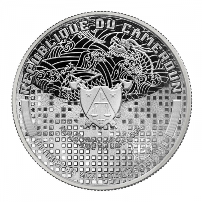1 oz (31.10 g) pièce d'argent The Punk Universe - Silkpunk, Cameroun 2024