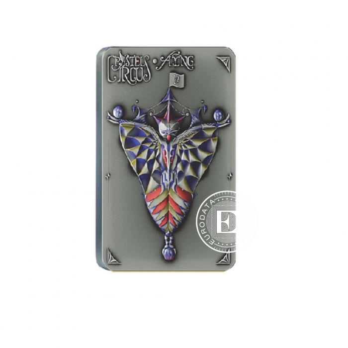 2 oz (62.20 g) Silbermünze Pastel Circus, Flying, Niue 2023 (mit Zertifikat)