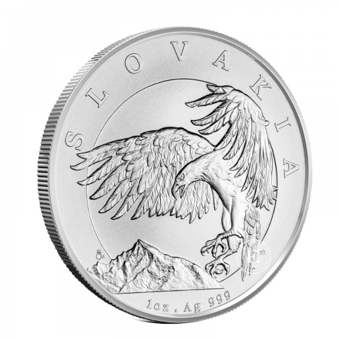 1 oz (31.10 g) pièce Aigle slovaque, Niue 2024