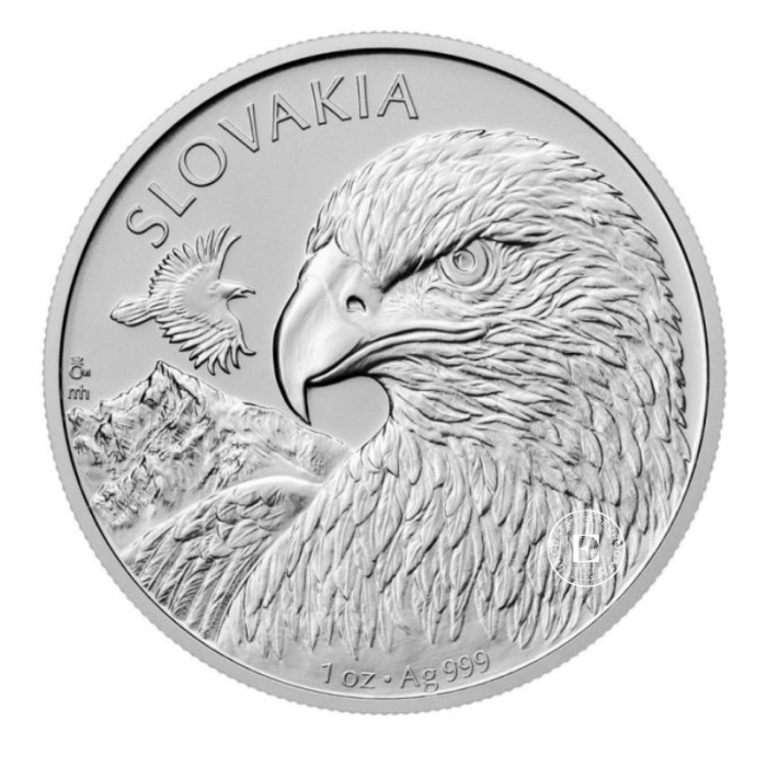 1 oz (31.10 g) pièce Aigle slovaque, Niue 2025