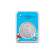 1 oz (31.10 g) silver colored coin on card Smurfs 65th Anniversary, Niue 2023