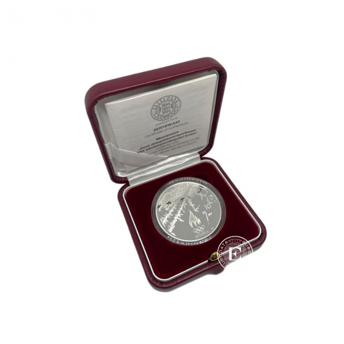 10 Eur (28.28 g) silbermünze PROOF Eduard Vilde,  Estland 2015